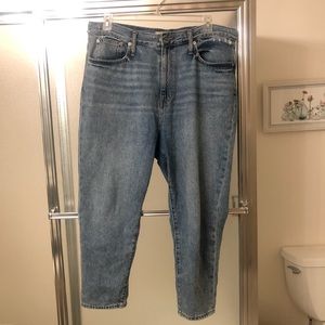 madewell mom jeans